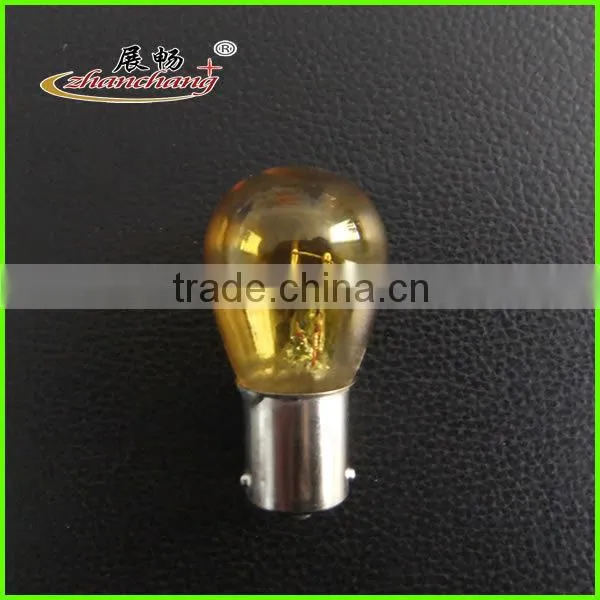 Auto miniature bulbs S25 BA15S turn light Clear