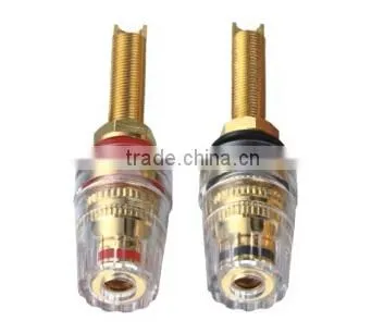 Brass Audio Speaker Binding Post Terminal