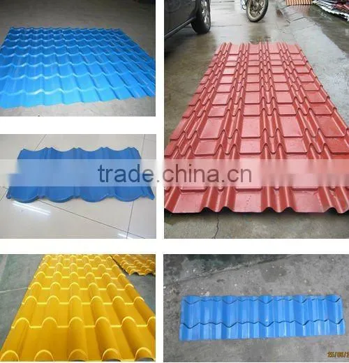 arc glazed tile roofing machine /1035 glazed tile machine /cold glazed tile roll forming machine