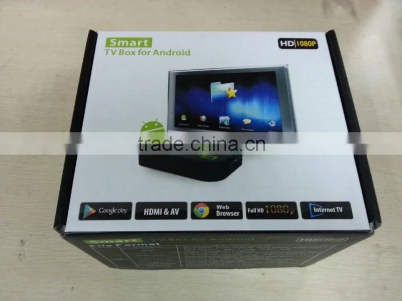 Android 4.2 smart IPTV box XBMC box hd media player ,OEM/ODM orders welcomed ,supports goolge TV market