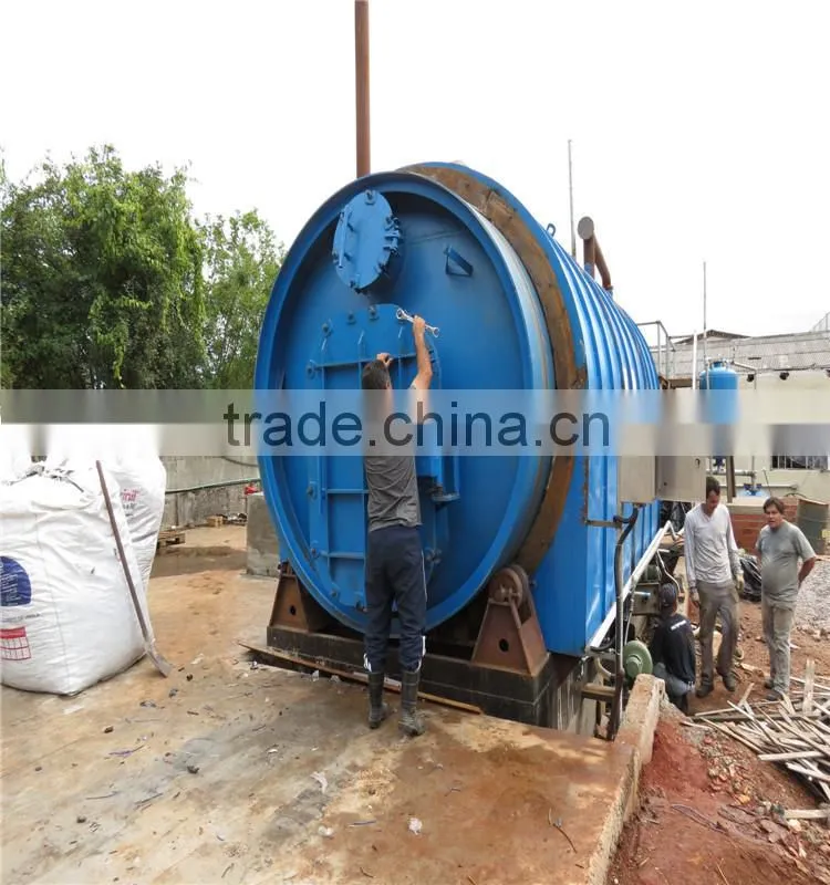 Waste Oil Recycling Plant, Used Engine Oil To Diesel Distillation Machine