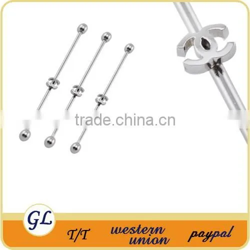 316L Stainless Steel Barbell Body Piercing Jewelry