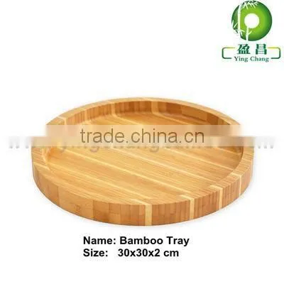 eco-friendly mini bamboo sauce plate