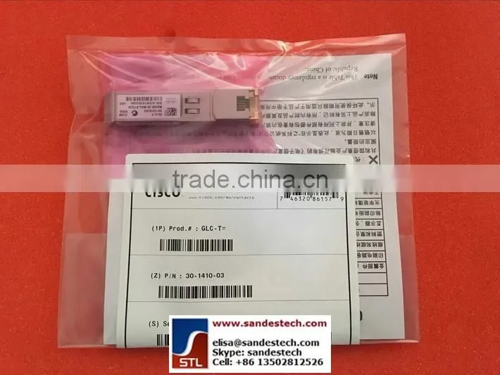 CISCO GLC-T SFP-GE 100m RJ45 GLC-T= 30-1410-03 CISCO optical transceiver