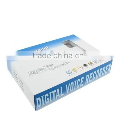Support Password Locking Recording Monitor and Hearing Aid / Time Stamp / VOR Function 4GB Digital Voice Recorder