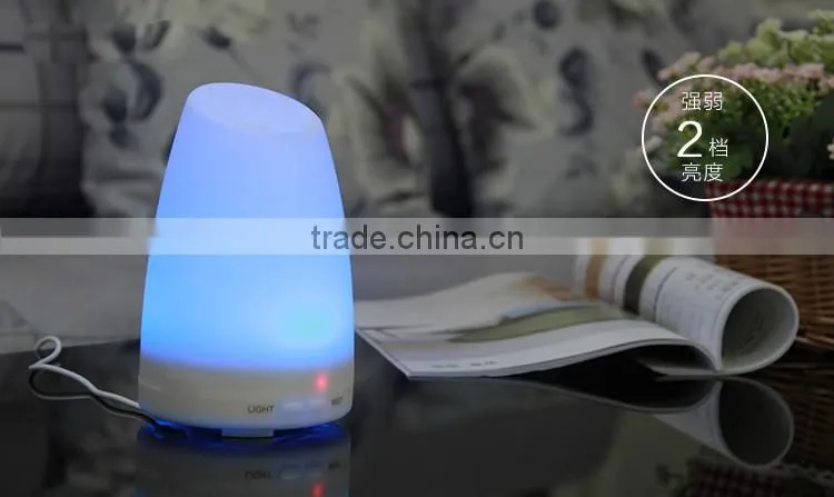 Big Promotion Colorful LED Aroma 100ml Portable Essential Oil Diffusers Wholesale