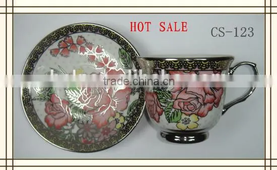 Whole sale ,royal tea cups and saucer set