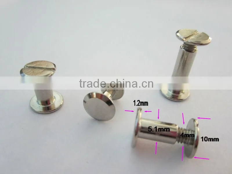 factory wholesale high quality book binding screw