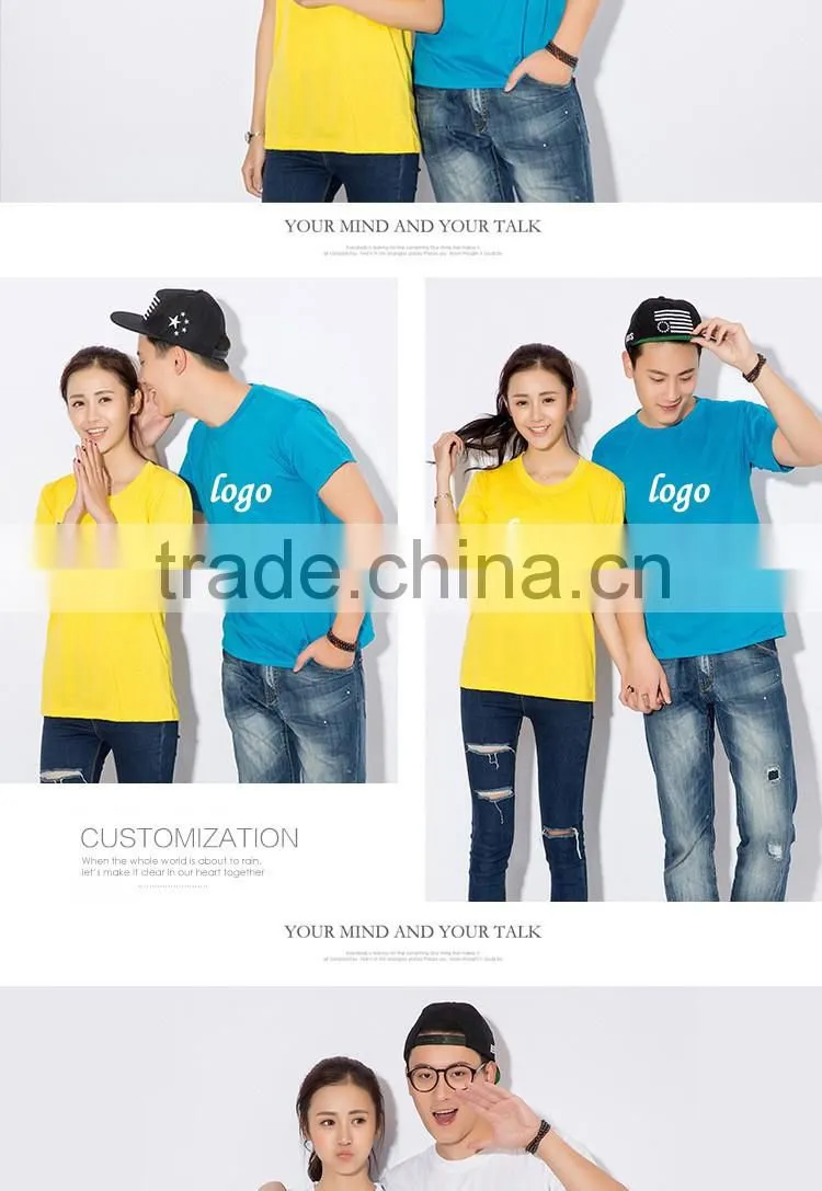 Hot selling pure custom t shirt