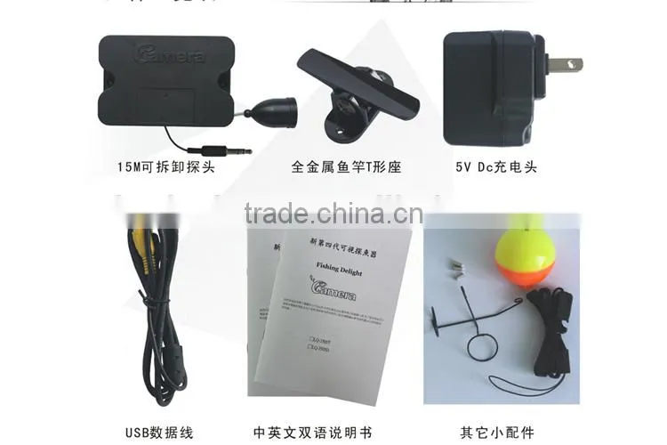 Mini waterproof camera fish finder
