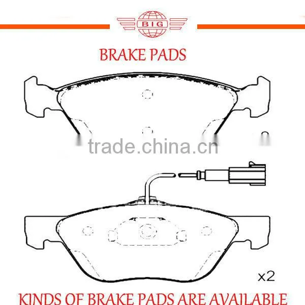 front axle four wheel car brake pad for LANCIA KAPPA vehicle