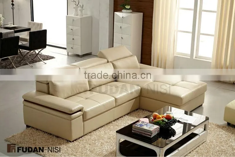 reasonable price large size corner sofa soft leather set design