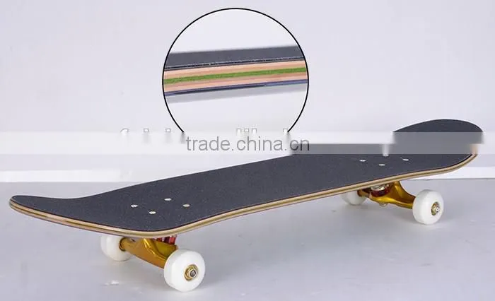 100 canada maple cheap cruiser skateboards printing pu wheel skateboard colorful