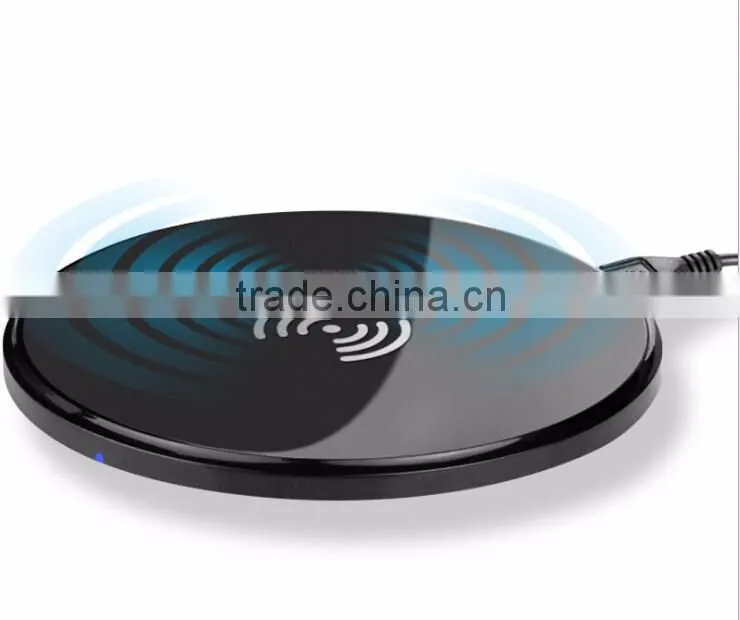 On-board wireless charger Mobile wireless charger stents QI 360 rotary logo emitter wholesale