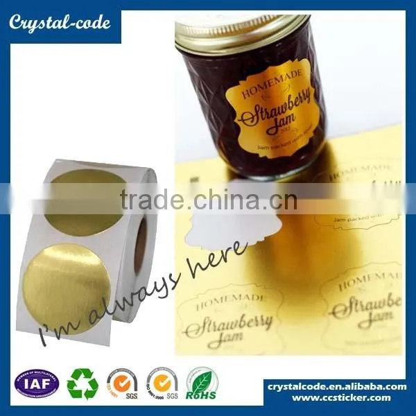 Metallic disposable plastic transfer silver foil paper
