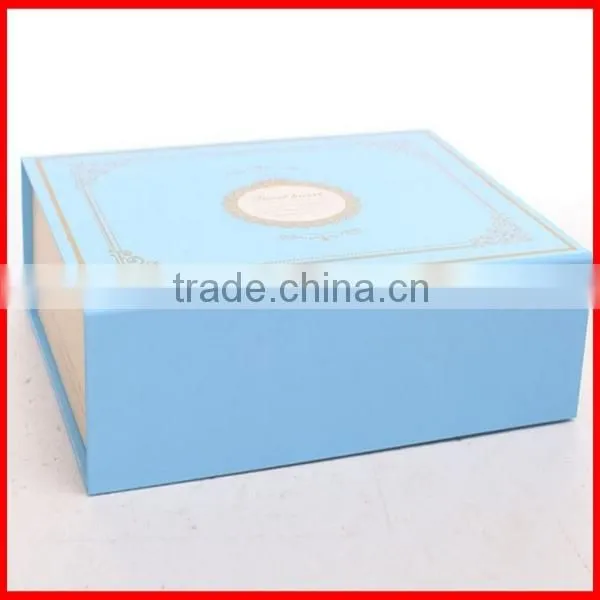 lovely new design elegant blue Foldable Box