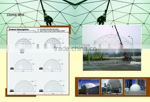 High quality portable and elegant inflatable planetarium dome tent