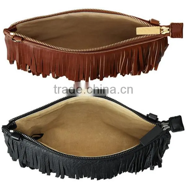 Fringe Tassel PU Leather Messenger Bag