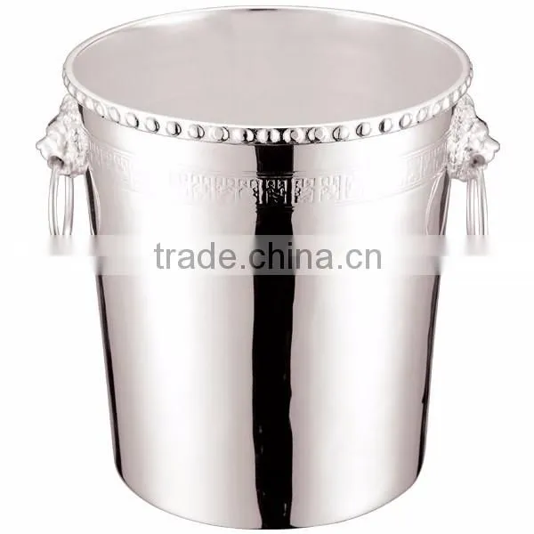 gold plated champagne bucket silver ice chiller silver champagne bucket cooler for bar stainless wine bucket