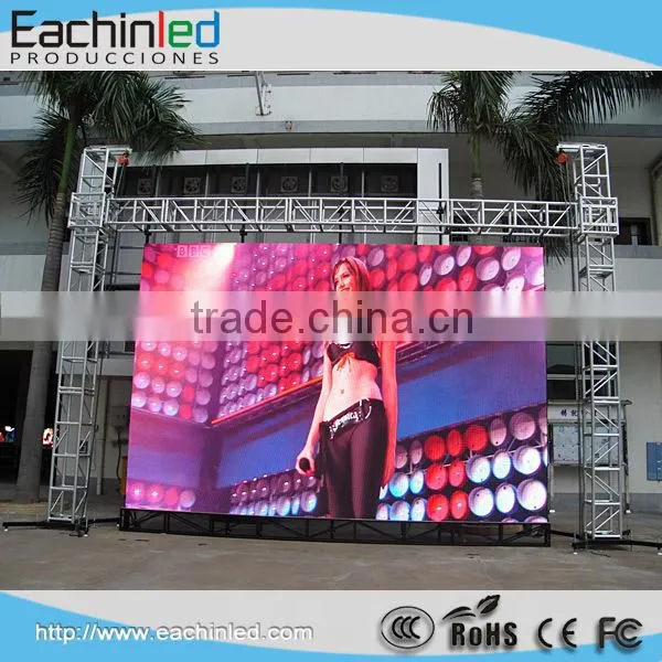 P6 outdoor rental full color LED display