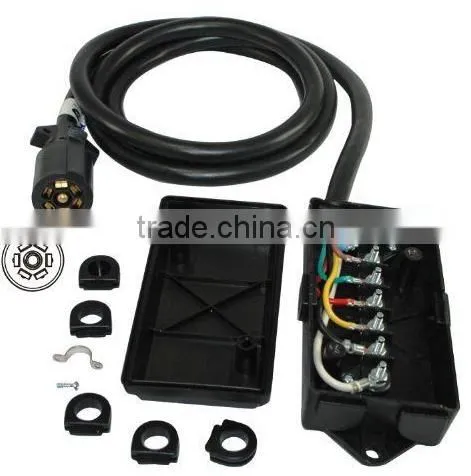 Z80079 10ft 7-Way RV Blade Molded Trailer Cable