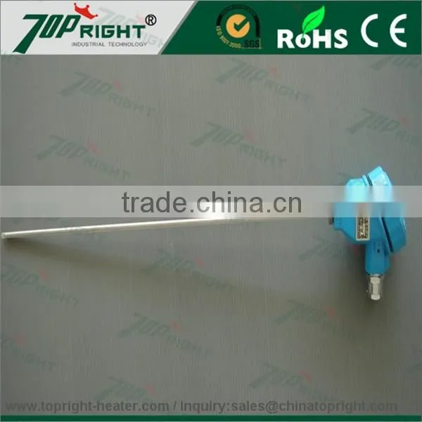 topright Armored Furnace,Bolier, Oven Thermocouple Temperatur Sensor with Angle Design for Special Applicaiton