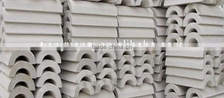 heat insulation and waterproof expanded perlite pipe making machine