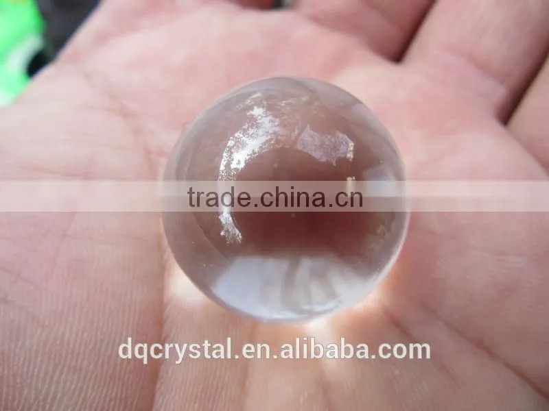 2015 new promoted cute clear white crystal ball for gifts