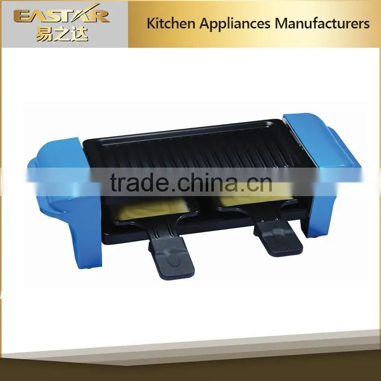 Household Electric Raclette Grill for 2 persons