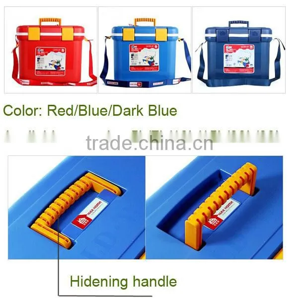 5/7/10/15/20/28L promotion wholesale plastic car cooler box