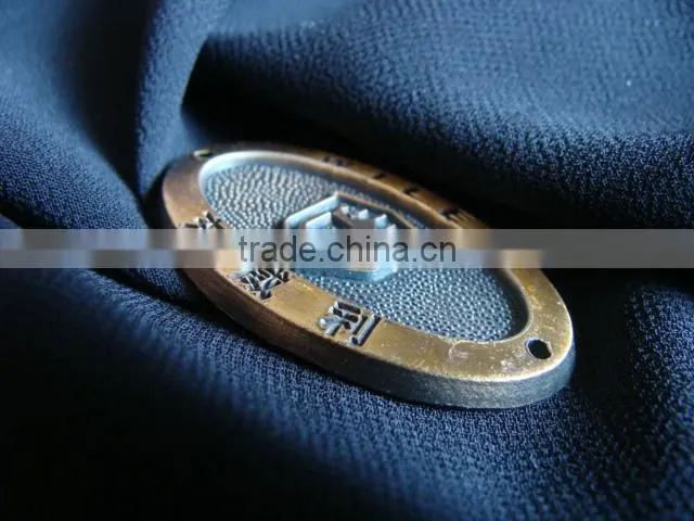 High quality custom metal brand logo