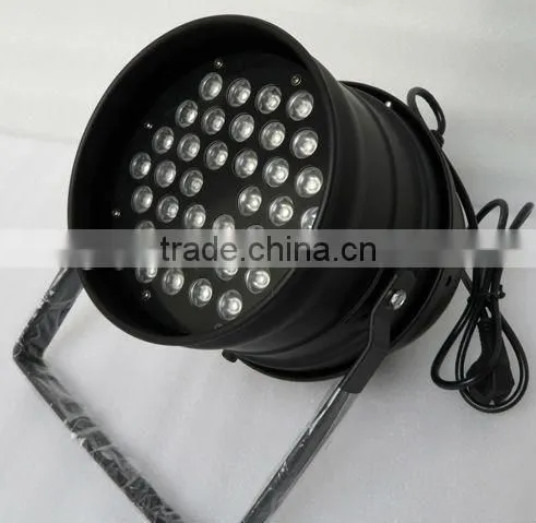 Stage light led par 64 light 36x3w / DMX led par 64 light