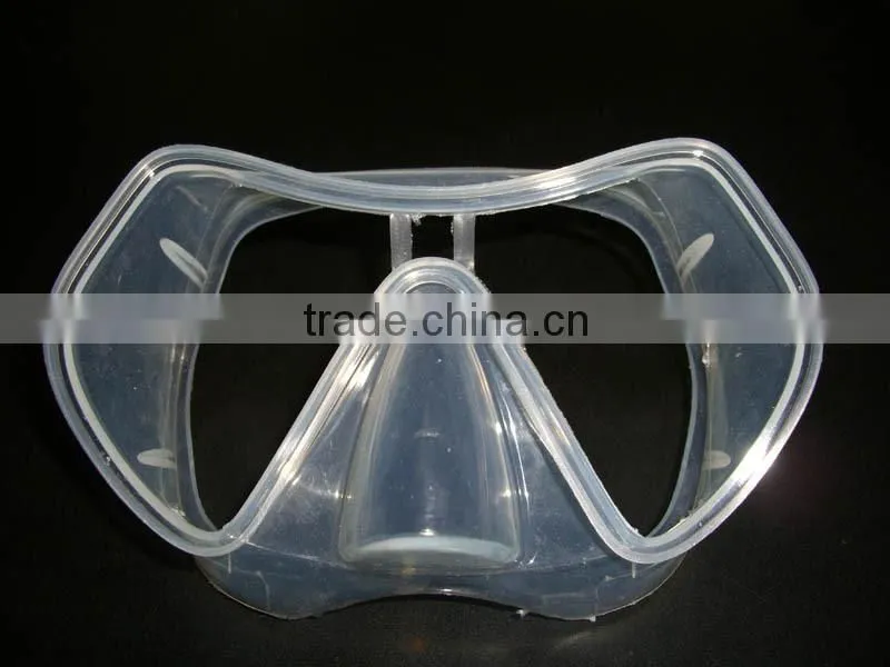 professional silicone skirt diving mask