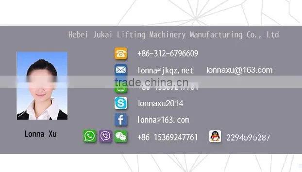 orange colour ball bearing chain block 3m chain block 6ton chain block