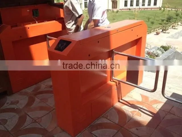 Economic Price Motorized Swing Gate Handicapped Swing Barrier with IR Sensors