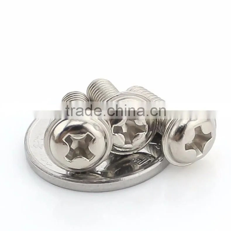 Carbon-steel black kilvery wafer head truss head self machine screws