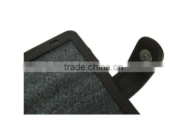 luxury fashinable noteBook Leather Cases with Credit Card Stand for Samsung Galaxy Tab P1000