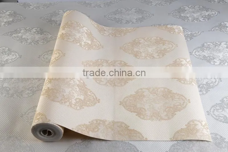 modern brief style living walls deep embossing wallpaper