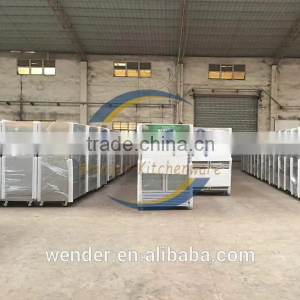 688L soft drink commercial used vertical double door display coolers