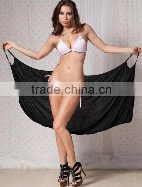 New fashion ohyeah hot sale black plus size beach cover