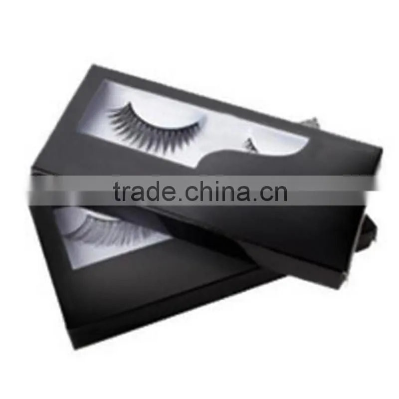 Luxury custom book shape false eyelash packaging box
