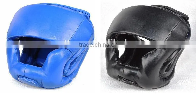Professional Thicken High Quality PU Boxing or Sanda Customized Head Guard for Sports Safty