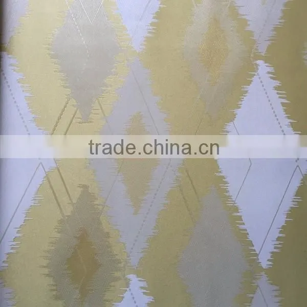 hot washable deep embossed rhombus vinyl wallpaper for home decoration
