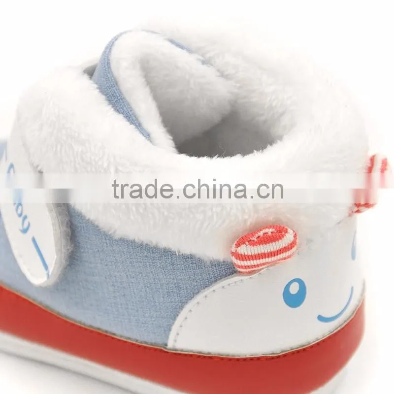 2016 XIAOLIUBAO winter winter warm babys shoes organic cotton toddler shoes