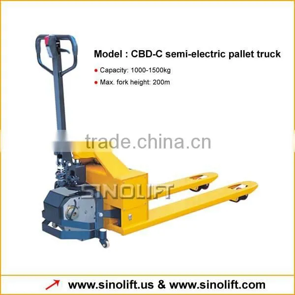 CBD-C Semi-electric Pallet Truck with CE Certificate