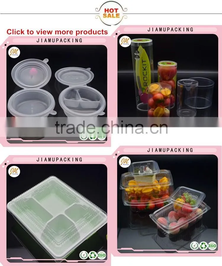 Disposable fast food blister packaging