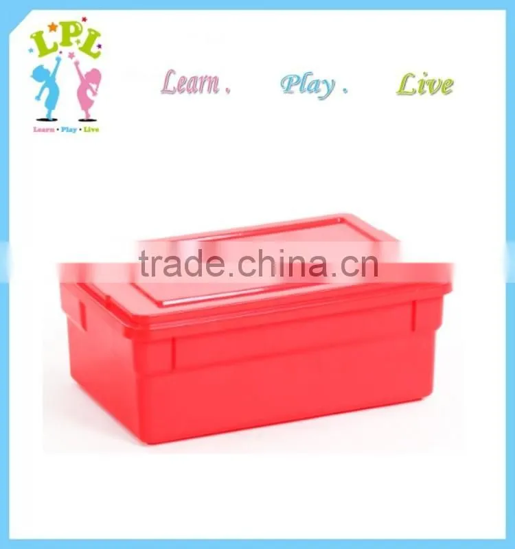Factory direct sale high quality pp kids plastic toy organizer