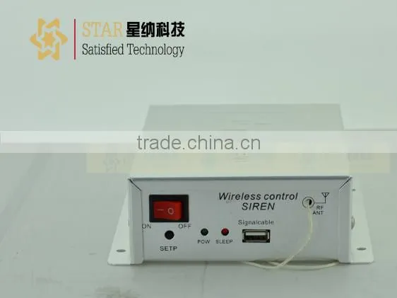 Hot selling 200W wireless police electric siren car alarm amplifier AS-880A