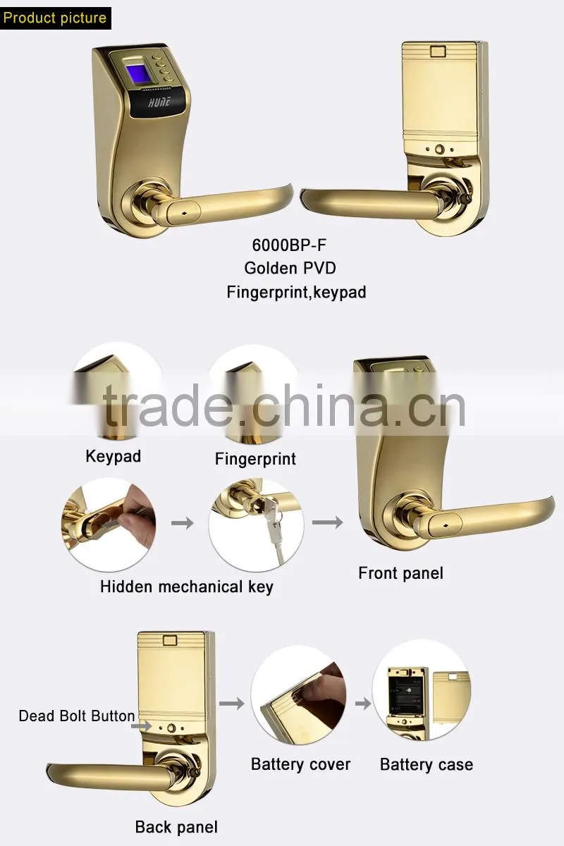 biometric fingerprint digital door lock