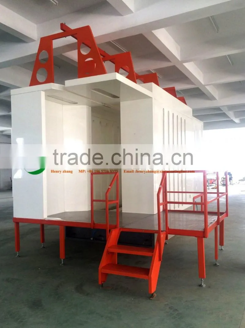 Xintu Anti-Electrostatic Charges Plastic Powder Coating Spray Booth